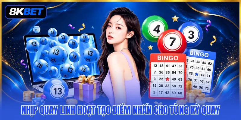 Nhịp quay linh hoạt tạo điểm nhấn cho từng kỳ quay