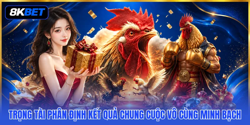 Luật Chơi Đá Gà - Quy Chuẩn Tranh Tài Chuẩn Xác Nhất 2026 4 Trọng tài phân định kết quả chung cuộc vô cùng minh bạch